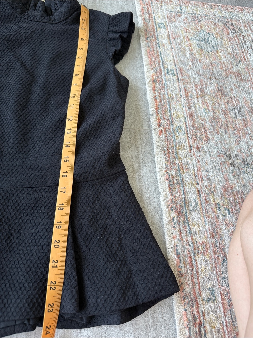 Ted Baker Peplum top size 0 - Picture 5 of 5
